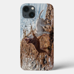 Coques Pour iPhone Chiens sur la plage