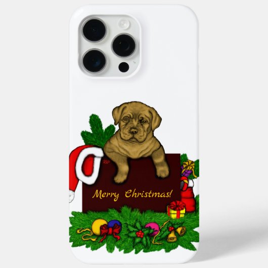 Coques Case-Mate iPhone Chiffre XMas (Verso)