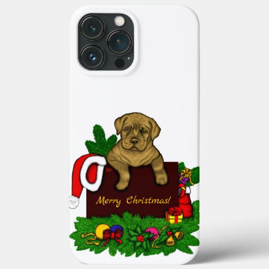 Coques Case-Mate iPhone Chiffre XMas (Verso)