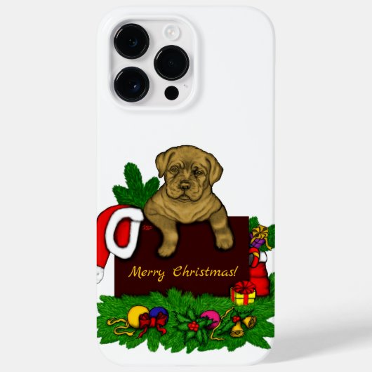 Coques Case-Mate iPhone Chiffre XMas (Verso)