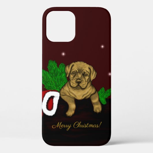 Coques Case-Mate iPhone Chiffre XMas (Verso)