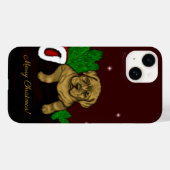 Coques Case-Mate iPhone Chiffre XMas (Verso (horizontal))