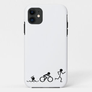 Etui iPhone Case-Mate Chiffres de bâton de triathlon