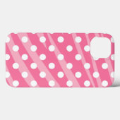 Coques Case-Mate iPhone Chiffres roses Zebra Print (Verso (horizontal))