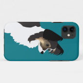 Coques Case-Mate iPhone Chihuahua aux cheveux longs ou Papillon Conception (Dos (Horizontal))