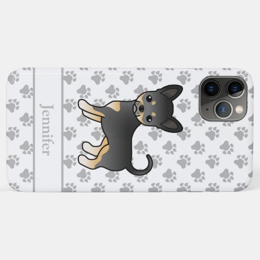 Coques Case-Mate iPhone Chihuahua Chig & Nom (Dos (Horizontal))