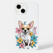 Coques Case-Mate iPhone Chihuahua du printemps (Verso)