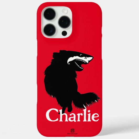 Coques Case-Mate iPhone Chihuahua + requin = Chark (Verso)