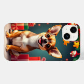 Coques Case-Mate iPhone Chihuahua souriant (Verso (horizontal))