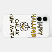 Coques Case-Mate iPhone Chilax Éffrayant & Fun : Happy Halloween Collectio (Verso (horizontal))
