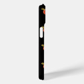 Coques Case-Mate iPhone Chili épicé drôle sur Motif de feu (Verso / Droite)