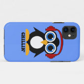 Coques Case-Mate iPhone chillin de pingouin (Dos (Horizontal))