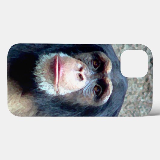 Coques Case-Mate iPhone Chimpanzé (Verso (horizontal))