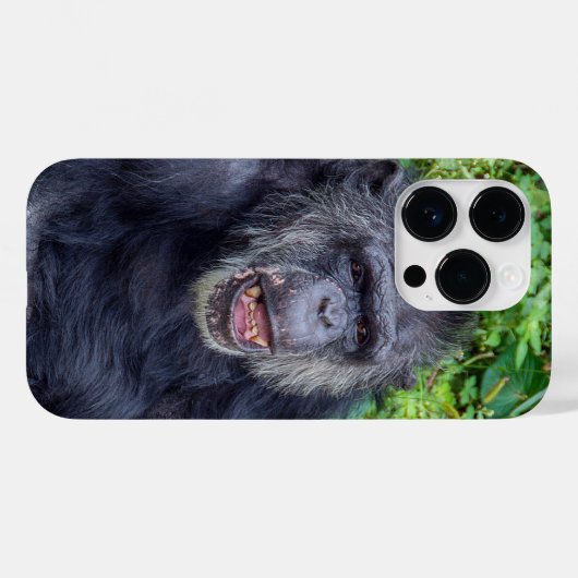 Coques Case-Mate iPhone Chimpanzé gros (Verso (horizontal))