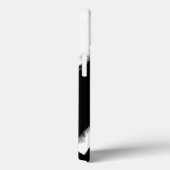 Coques Case-Mate iPhone Chimpanzé noir blanc (Verso / Droite)