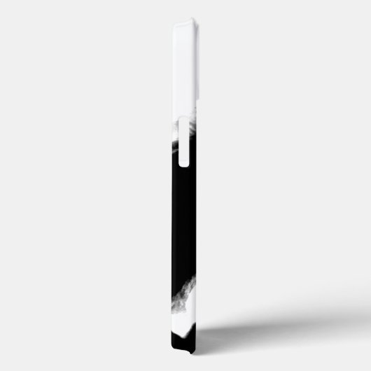 Coques Case-Mate iPhone Chimpanzé noir blanc (Verso / Droite)