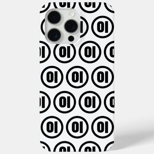 Coques Case-Mate iPhone Chine coréenne Numéro 2 Deux 이 (Verso)