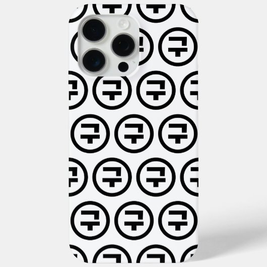 Coques Case-Mate iPhone Chine coréenne Numéro 9 Neuf 구 (Verso)