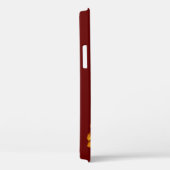 Coques Case-Mate iPhone Chine Dragon rouge et or design (Verso / Droite)