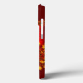 Coques Case-Mate iPhone Chine Dragon rouge et or design (Verso / Gauche)