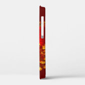 Coques Case-Mate iPhone Chine Dragon rouge et or design (Verso / Gauche)
