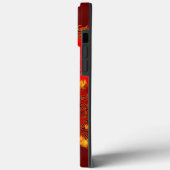 Coques Case-Mate iPhone Chine Dragon rouge et or design (Verso / Gauche)