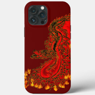 Case-Mate iPhone Case Chine Dragon rouge et or design