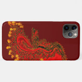 Coques Case-Mate iPhone Chine Dragon rouge et or design (Dos (Horizontal))