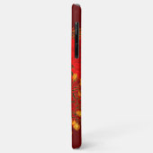 Coques Case-Mate iPhone Chine Dragon rouge et or design (Dos/Gauche)