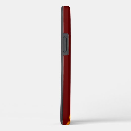 Coques Case-Mate iPhone Chine Dragon rouge et or design (Verso / Droite)