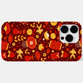 Coques Case-Mate iPhone Chine Fête du Nouvel An Rouge (Verso (horizontal))