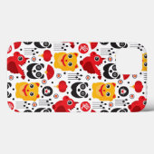 Coques Case-Mate iPhone Chine lucky cat, dragon, and panda (Verso (horizontal))