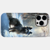 Coques Case-Mate iPhone Chinois Crested Laisser Il Neige Noël (Verso (horizontal))
