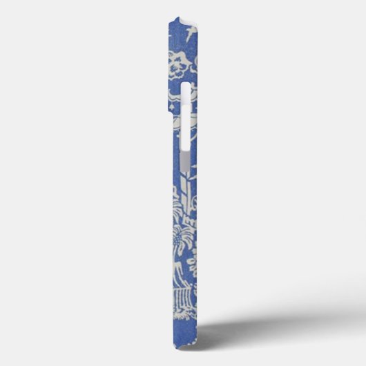 Coques Case-Mate iPhone Chinoiserie bleue et blanche Oriental (Verso / Gauche)