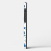 Coques Case-Mate iPhone Chinoiserie Blue Echinacea Pattern (Verso / Gauche)