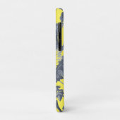 Coques Case-Mate iPhone Chinoiserie botanique jaune (Dos/Gauche)