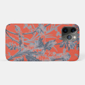 Coques Case-Mate iPhone Chinoiserie botanique orange (Dos (Horizontal))