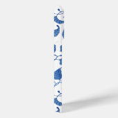 Coques Case-Mate iPhone Chinoiserie Chic Bleu Et Blanc Aquarelle (Verso / Droite)