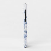 Coques Case-Mate iPhone Chinoiserie classique bleue et blanche (Dos/Gauche)