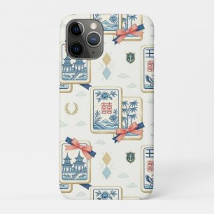 Case-Mate iPhone Case Chinoiserie Grandmillennial personnalisé Mahjong