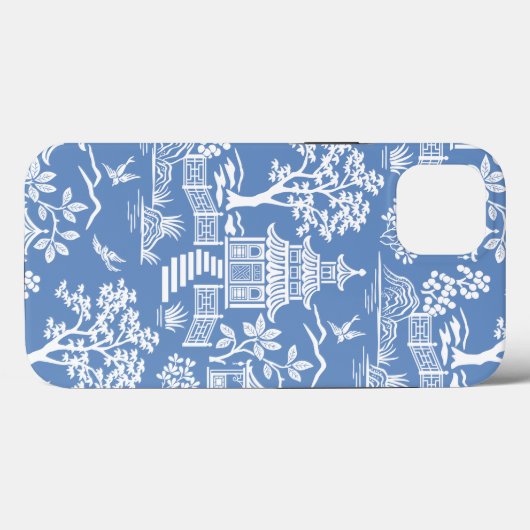 Coques Case-Mate iPhone Chinoiserie Pagode (Verso (horizontal))