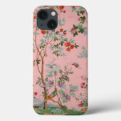 Coques Case-Mate iPhone Chinoiserie rose (Verso)