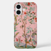 Coques Case-Mate iPhone Chinoiserie rose (Verso)