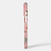 Coques Case-Mate iPhone Chinoiserie rose (Verso / Gauche)