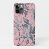 Coques Case-Mate iPhone Chinoiserie rose botanique Coque-coque iphone (Dos)