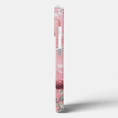 Coques Case-Mate iPhone Chinoiserie rose Oiseau Floral Élégant (Verso / Gauche)