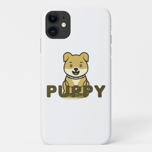 Coques Case-Mate iPhone Chiot (Dos)