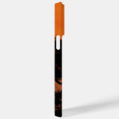 Coques Case-Mate iPhone Chiot avec chat et chauve-souris noirs, Happy Hall (Verso / Droite)