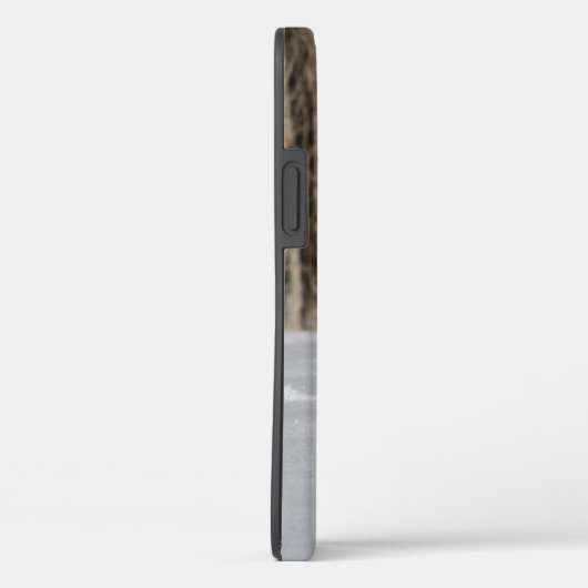 Coques Case-Mate iPhone Chiot blanc Golden Retriever en neige (Verso / Droite)