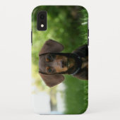 Coques Case-Mate iPhone Chiot Brown Dachshund (Dos)